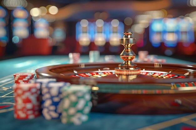 Live dealer blackjack table with professional croupier